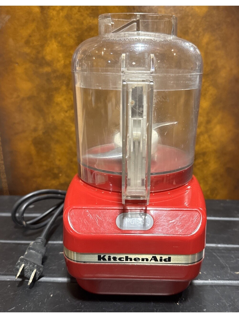 KitchenAid Chef's Chopper Food Processor KFC3100 RED Works Pulse Appliance